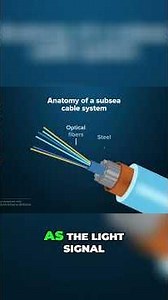 Subsea Cables: The Backbone of the Internet Explained #shorts