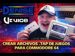 Create .TAP game images for use in Tapexum, Tapuino, Tapecart, Dataset, and Commodore 64.