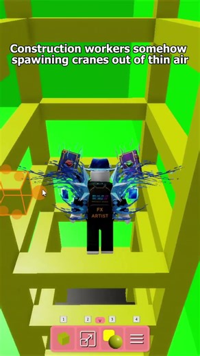 Building low quality crane in BM