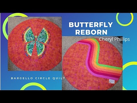 Butterfly Bargello Quilt | Cheryl Phillips Butterfly Reborn Quilt Pattern