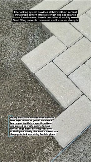 Precision Paving Block Installation – Perfect Fit Technique!