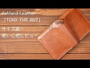 Ashland Leatherコードバン財布「TONY THE ANT」のサイズ感・使い心地レビュー！