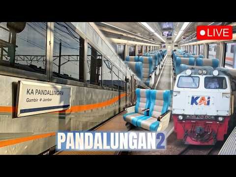 🔴 PERJALANAN PERDANA KERETA PANDALUNGAN 2 !! Naik Kereta Eksekutif Pagi TERNYAMAN JAKARTA - JEMBER !