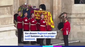 Beerdigung der Queen: Wer sind eigentlich die Sargträger der Queen?