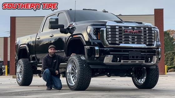 Customizing the GMC 2500 Denali: 7 Lift & 24x12 KG1 Forged Wheels