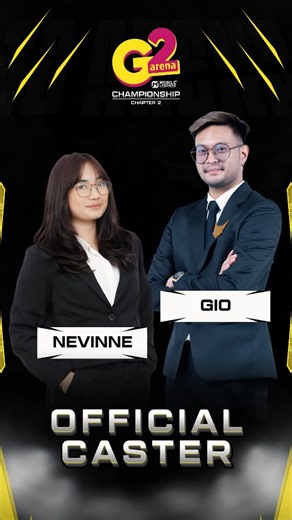 G2 Arena | 🔥 Duo caster siap membakar suasana! Sambut kehadiran Gio & Nevinne, duo caster yang bakal bikin tiap match makin panas dan seru! Siap... | Instagram