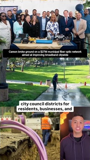 Carson $27M municipal fiber network