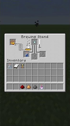 regeneration potion!! #minecraft #minecraftsurvival #minecraftshorts #minecrafttutorial #tutorial