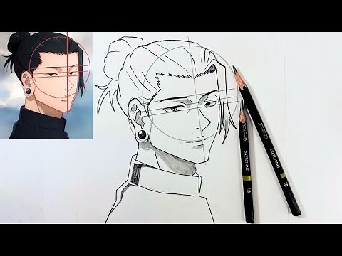How To Draw Suguru Geto - Jujutsu Kaisen | Easy Drawing (Step by Step)