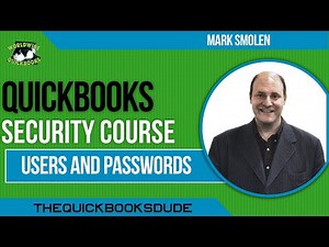 QuickBooks User Names And Passwords For QuickBooks Security Access