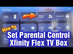 How To Set Parental Controls On Xfinity Flex TV Box