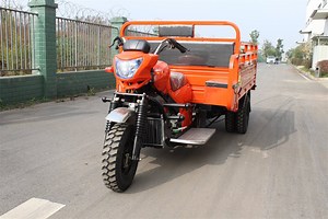 [Hot Item] 25HP Engine Power Three Wheel Motorcycle Diesel Tricycle Auto Rickshaw Farm Transport Dirt Bike Diesel Engine Hydraulic Dump Truck