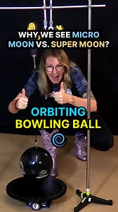 1.6M views · 26K reactions | Why we see a micro moon vs. super moon?  #reelsvideo #reels #reelsfb #fyp #fypシ #tamu #teachers #teaching #fun #physics #science #foryou #education #learn #interesting #moon #supermoon #micromoon #astronomy #space #barycenter | Texas A&M Physics and Astronomy | Facebook