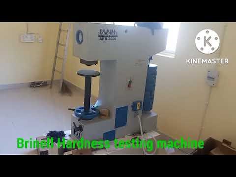 Brinell Hardness testing || HBW || Brinell Hardness test equipment || Mechanical engineering