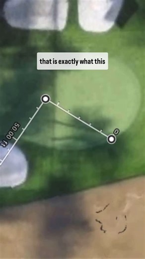 Scott Fawcett on Instagram: "I honestly find it amazing how well #DECADE picks a target on any hole, on any course, in any conditions. Obviously I created it to do that, but it really surprises me how well it works sometimes! 😂🤷‍♂️ Here is a look at how decade would pick the target for number 12 at Augusta in the final round. We all know that the target is supposed to be the right lip of the front bunker. if you feel like you waste shots every time you play there’s only one way to learn how to