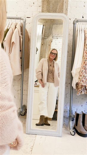 Busby & Fox on Instagram: "Our iconic knitwear, reimagined 🤍 Meet Dina Blush - a familiar favourite, refreshed in soft colour and styled with the pieces you already love. Effortless, wearable, and designed to work beautifully in your everyday wardrobe. Style it your way, in-store or online 🤍"