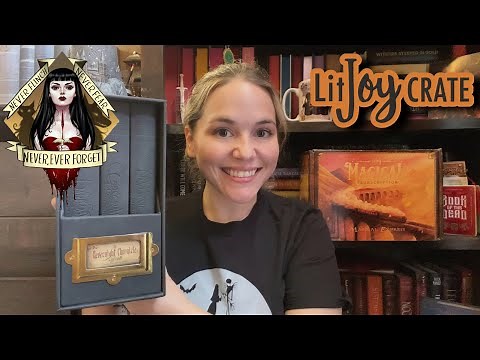 LitJoy Crate | Magical Subscription Box & Nevernight Special Edition Box Set Unboxing & Review