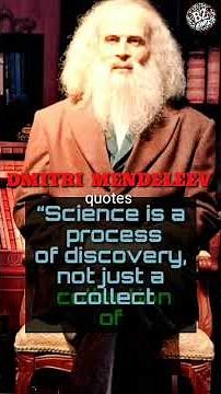 “Dmitri Mendeleev: The Genius Behind the Periodic Table 🔬✨