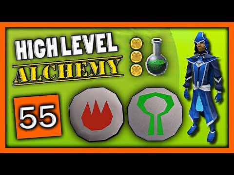 How to Cast the ''High Level Alchemy'' Spell In Runescape 3! - The Runescape Noob #55