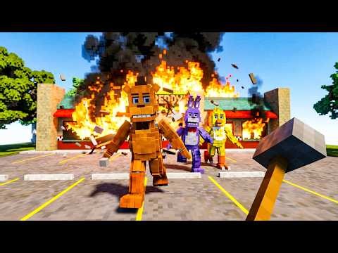 I DESTROYED Freddy Fazbear’s Pizza With a SLEDGEHAMMER in Teardown