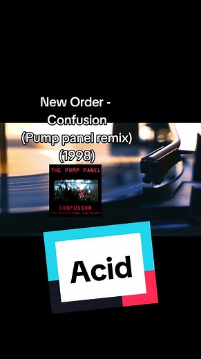 New Order Confusion Pump Panel Remix from 1998