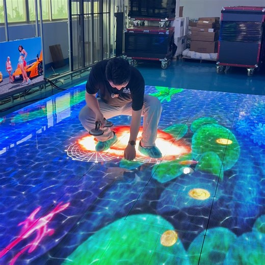 Milestrong LED Display on Instagram: "LED Floor Tiles from MileStrong✨ With a modular design for quick disassembly and easy maintenance, they deliver stunning visuals and an immersive experience for events, stages, and dance floors. 💃🕺 Transform your venue into a dynamic visual stage — one step at a time. 😊For inquiries or more info, pls contact us for the best services. 📫E-mail: admin@mile-strong.com 📞WhatsApp: +86 137 5500 4545 🌐https://www.mile-strong.com/ #LEDFloorTiles #LEDDisplay #St