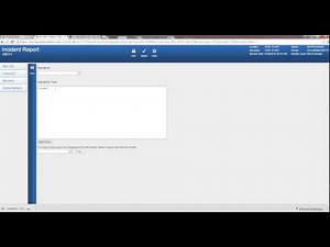 ReportExec Incident Report Narrative & Submitting