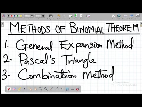Binomial Theorem