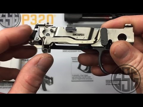 Sig Sauer P320 FCU complete disassembly