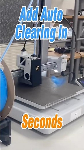 Add Auto Bed Clearing in Seconds - Bambu A1