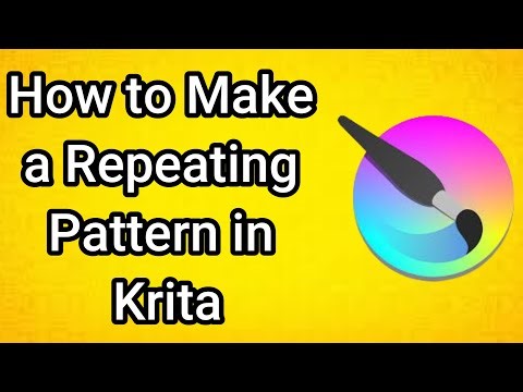 How to Make a Repeating Pattern in Krita