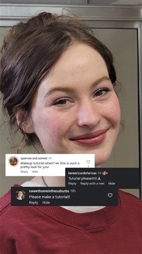 Abigail on Instagram: "Audrey Hepburn inspired makeup tutorial 💕 * This is similar to the makeup style I did in a recent "Audrey Hepburn inspired look" reel. I'm not claiming that this is a 1950s "historically accurate" makeup look*"