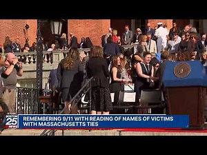 WATCH LIVE: Remembering 9/11 with reading of names of victims with Mass. ties