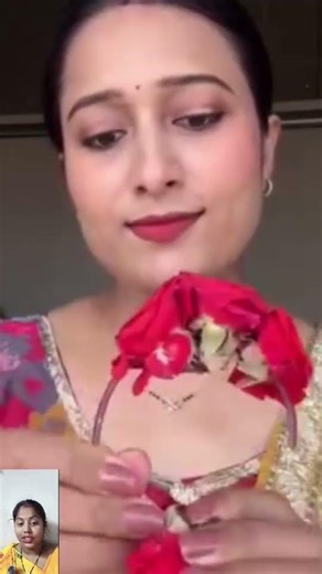 गुलाब से गजरा बनाने का आसान तरीका?👍👍🌹🌹#viral #tarending #video like comment and seyr kijiy friends