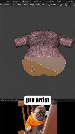 Normal Vs Pro Artist || Making A Cloth Simulation Using Cloth Physics In Blender