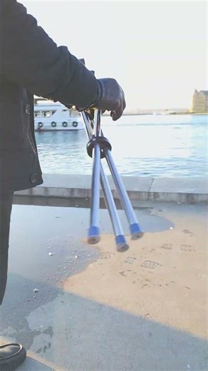 This Walking Stick Turns Into a Chair 😳🚶‍♂️