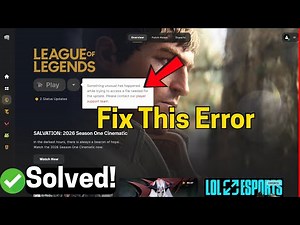 Fix Something unusual has happened while trying to access a file needed for the update.
