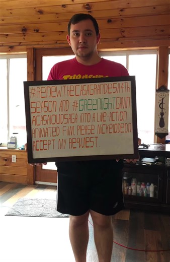 @Nickelodeon I’m asking nicely to accept my request. #renewthecasagrandes4thseason #greenlightgavinacasaloudsaga #nickelodeon #message #fypシ゚viral #onthisday #pinkwednesday @TheJourneyHome