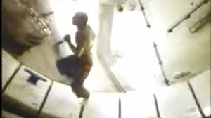 Happy #nationalexcerciseday! DYK astronauts exercise two hours a day to maintain bone density and muscle mass in space? Check out Pete Conrad running the circular panel track inside of the Saturn workshop during the Skylab 2 mission. | U.S. Space & Rocket Center