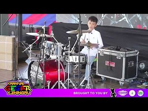 Jaden Cheow - I Dont Want To Get Out of my Futon (Drum Cover) at Keningau Drum Cover Competition