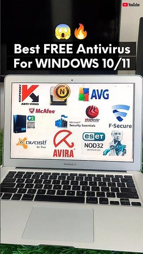 Best FREE Antivirus for Windows 11 😱🔥 #pc #antivirus #shorts