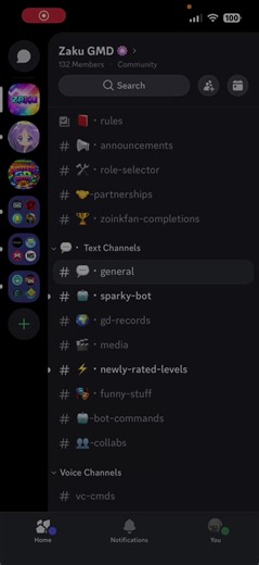 JOIN THE BEST GD DIACORD SERVER #tiktok #discordserver #geometrydash #gaming #clips