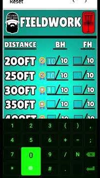 Fieldwork Aid For Disc Golf