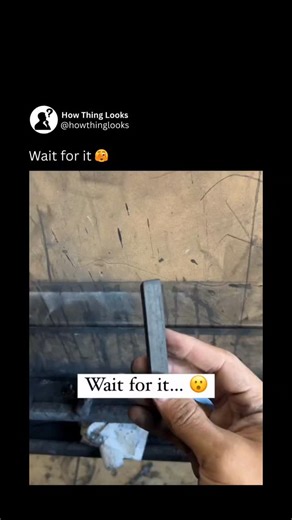 How Things Look | A simple video shared across social media platforms has sparked intense speculation within the industrial and materials science... | Instagram