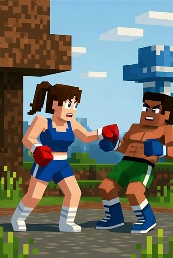 Minecraft Female Boxer vs Male Boxer 🥊 Who Wins?!