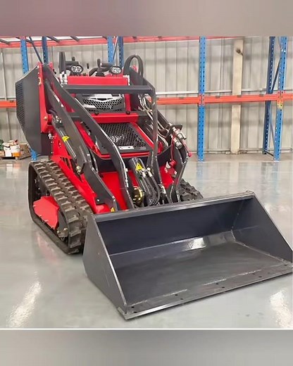 Get a Grip: DRT450 Mini Skid Steer Track Loader with Attachments