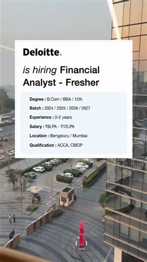 Deloitte is Hiring