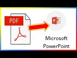 Cómo convertir un PDF en PowerPoint ( pptx )
