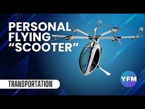 62 mph Flying “Scooter” Doesn’t Need a Pilot License