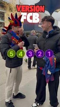 5 4 3 2 1 FCB version 🏟️⚽️